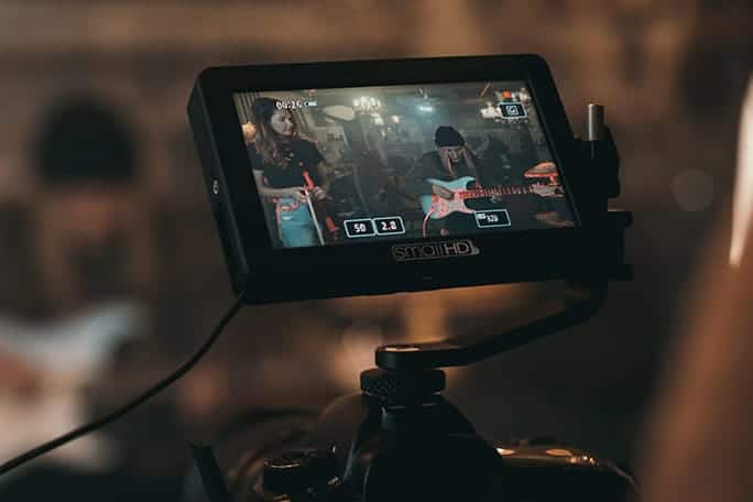 Live music video production